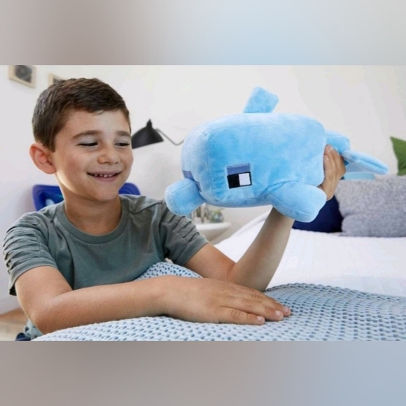 Minecraft Dolphin Plush